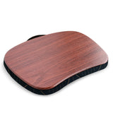 Jasenna Lap Laptop Desk - Portable Lap Desk with Pillow Cushion, Fits up to 15.6 inch Laptop for Home Office Students Use as Computer Laptop Stand, Book Tablet(1-Dark Brown) Jasenna