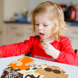 Fennoral 12 Pack Animal Craft Kit for Kids Make You Own Animal Foam Stickers DIY Arts and Crafts for Kids Boys Girls Party Decoration Birthday Gifts Fennoral