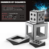 WelderElite 12-Piece Welding Practice Coupons Steel, 17 Gauge Thickness, Comprehensive Welding Training Kit, Enhancement Welding Skill Steel WelderElite