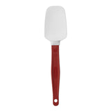 Rubbermaid Commercial Products High Heat Resistant Silicone Heavy Duty Spatula/Food Scraper, 9.5", 500 Degrees F, Red Handle, for Baking/Cooking/Mixing, Commercial Dishwasher Safe Rubbermaid Commercial Products