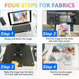 FSLHCY Sublimation Spray 120ML & 120gsm Sublimation Paper 8.5 x 11 inches FSLHCY