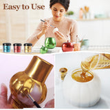 LET'S RESIN Chrome Powder,10 Colors Metallic Mirror Effect Chrome Powder for Nail, Holographic Pigment for Epoxy Resin, Slime, Crafting, Tumbler, Oil Painting LET'S RESIN
