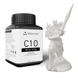 Makercubic³ Standard Resin Fast Curing, for 395-405nm UV Light Curing 3D Printing Liquid，Well Formed(White,500g） MakerCubic³