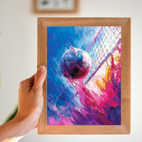 UPABLUNSO Volleyball Diamond Painting Kits for Adults, Ball Diamond Painting Art Kit for Adult, DIY Full Drill Diamond Art Painting, 5D Gem Art and Crafts for Home Wall Decor Gift 12x16 Inch UPABLUNSO