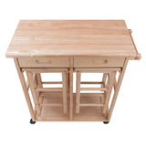 Winsome Wood Suzanne Kitchen, Square, Natural, Beech Winsome