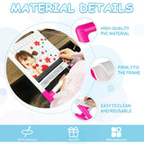 Lzttyee Universal Embroidery Clip Frame Cross Stitch Hoop Embroidery Sewing Stand Tools for Quilting, Needlepoint, Silk-Painting Lzttyee