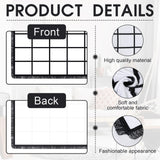 Kinlop 5 Pcs 59"x40" Sublimation Blank Throw Blanket for Heat Press Printed Blanket Soft Flannel Nap Custom Blanket with Tassel for Adult DIY Home Decor(20 Printable Photos Panel) Kinlop