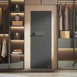 VEVOR 6-8 Gun Safe, Long Gun Cabinet for Rifles and Pistols, Quick Access Rifle Safe with 3 Ammo Slots and 2 Adjustable Racks, Large Digital Cabinet with Key and Password Lock VEVOR