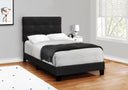 Transitional Upholstered Bed Frame HouseOfZazla