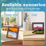 QMNNMA Needle Felting Kits for Beginners, Needle Felt Painting Kit, Wool Felting Kit with Picture Frame, Foam Pad, Felt Cloth, and Instructions, Used for Home Decoration, Art Craft QMNNMA