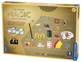 Thames & Kosmos Magic: Gold Edition | Playset with 150 Tricks | 96 Page Full Color Instruction Manual | 42 Props | Video Tutorials | Fun for Kids 8+ Thames & Kosmos