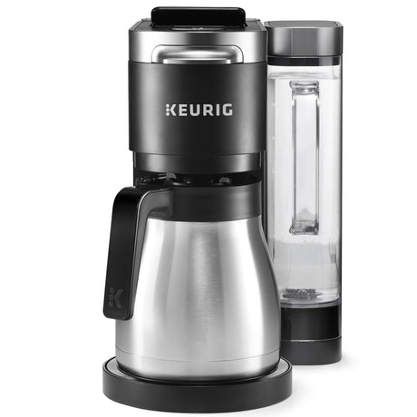Keurig K-Duo Plus Single Serve & Carafe Coffee Maker, Multi-Position 60oz Removable Reservoir, Programmable Auto Brew Carafe, Black Keurig