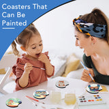 150 PCS Sublimation Blank Car Coasters, 2.75 in Circular Opening Blank Sublimation Coasters for Thermal Sublimation DIY Crafts, Car Coasters. NEOACT