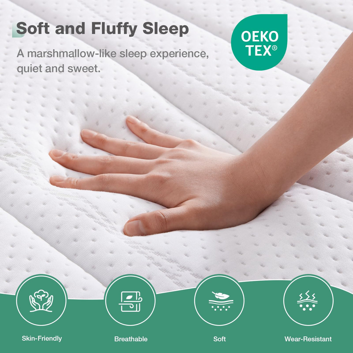 Novilla 14 Inch King Size Mattress King Mamory Foam Mattress in a Box Medium Firm with Cooling Gel Foam for Cool Sleep & Ultimate Support Novilla