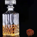 1PCS 33.8 oz Diamond Decanter Whiskey Decanter Crystal Whiskey Bottle – For Whiskey, Bourbon, Scotch and Spirits XXYXXY