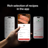 Typhur Sync One Smart Wireless Meat Thermometer: Standalone Base with LCD Display, Unlimited WiFi & Bluetooth Range, Enhanced Signal Stability for BBQ, Grill, Oven, and Smoker Typhur