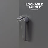 Jamco Extra Heavy Duty Steel Storage Cabinet with Solid Lockable Doors, 14-Gauge All-Welded Metal Cabinet, 4 Adjustable Shelves, 7,200 lbs Capacity, 18" D x 36" W x 74" H, Gray Jamco