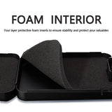 Younion Pistol Safe, Portable Travel Gun Safe,Handgun Lock Box, Gun Safes for Cars, Black Younion