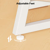 Coffee Table for Living Room, Round Coffee Table, Small Circle Coffee Table with Storage, Modern Wood Round Center Table for Home Office, Small Space, Easy Assembly, Light Coffee Homeiju