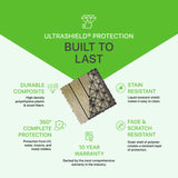 NewTechWood UltraShield Naturale 1 ft. x 1 ft. Quick Deck Outdoor Composite Deck Tile in Roman Antique (10 sq. ft. per Box) NewTechWood