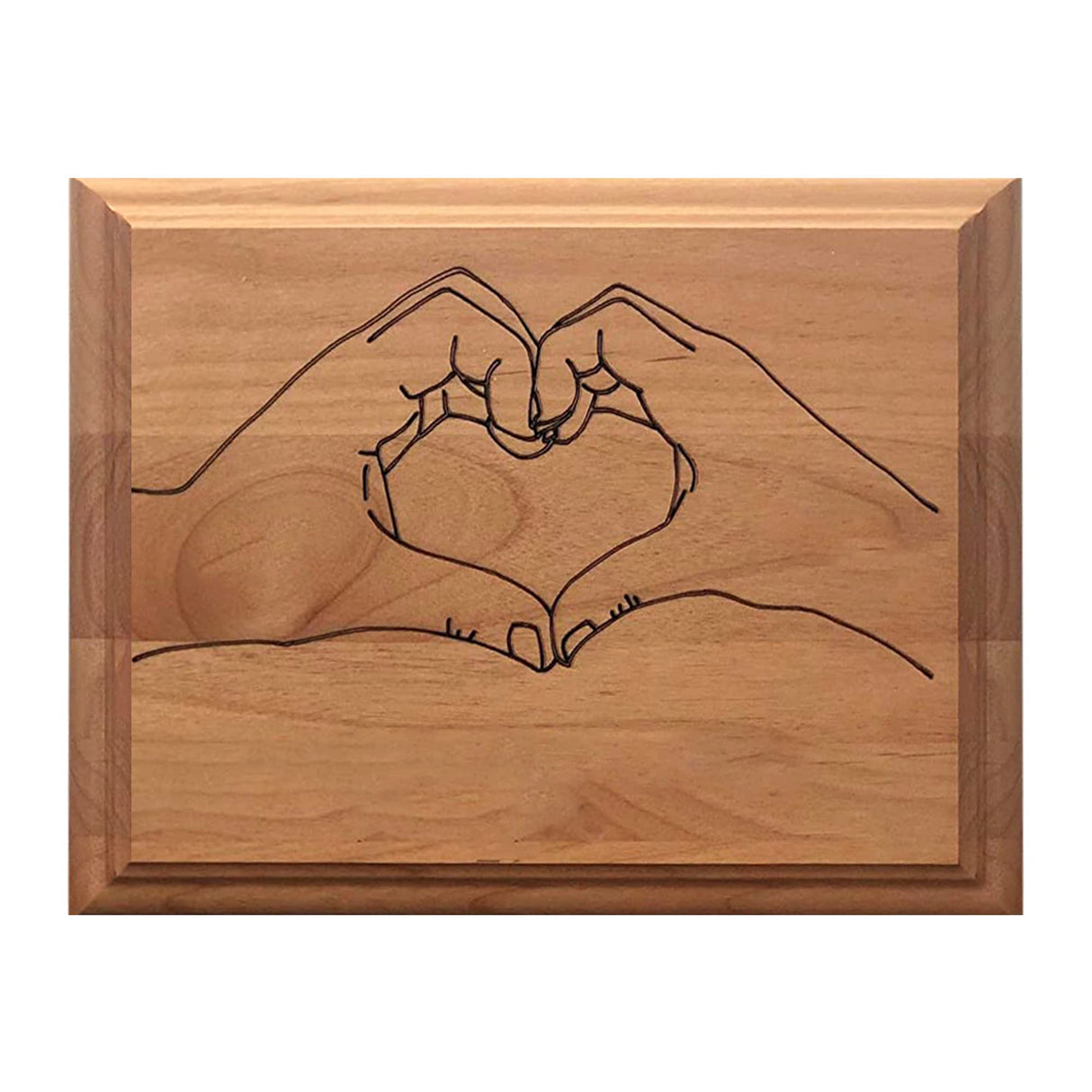 CHEERZEER CUSTOMIZE Family Wood Plaque With Heart - Custom Wood Gift for Christmas Family Mom Grandma, Christmas Wall Sign CHEERZEER CUSTOMIZE