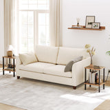 MAHANCRIS Side Table, End Table with Charging Station, Nightstand with USB Ports and Outlet, Wooden Bedside Table for Small Space, Living Room, Bedroom, Easy Assembly, Rustic Brown ETHR79E01 MAHANCRIS