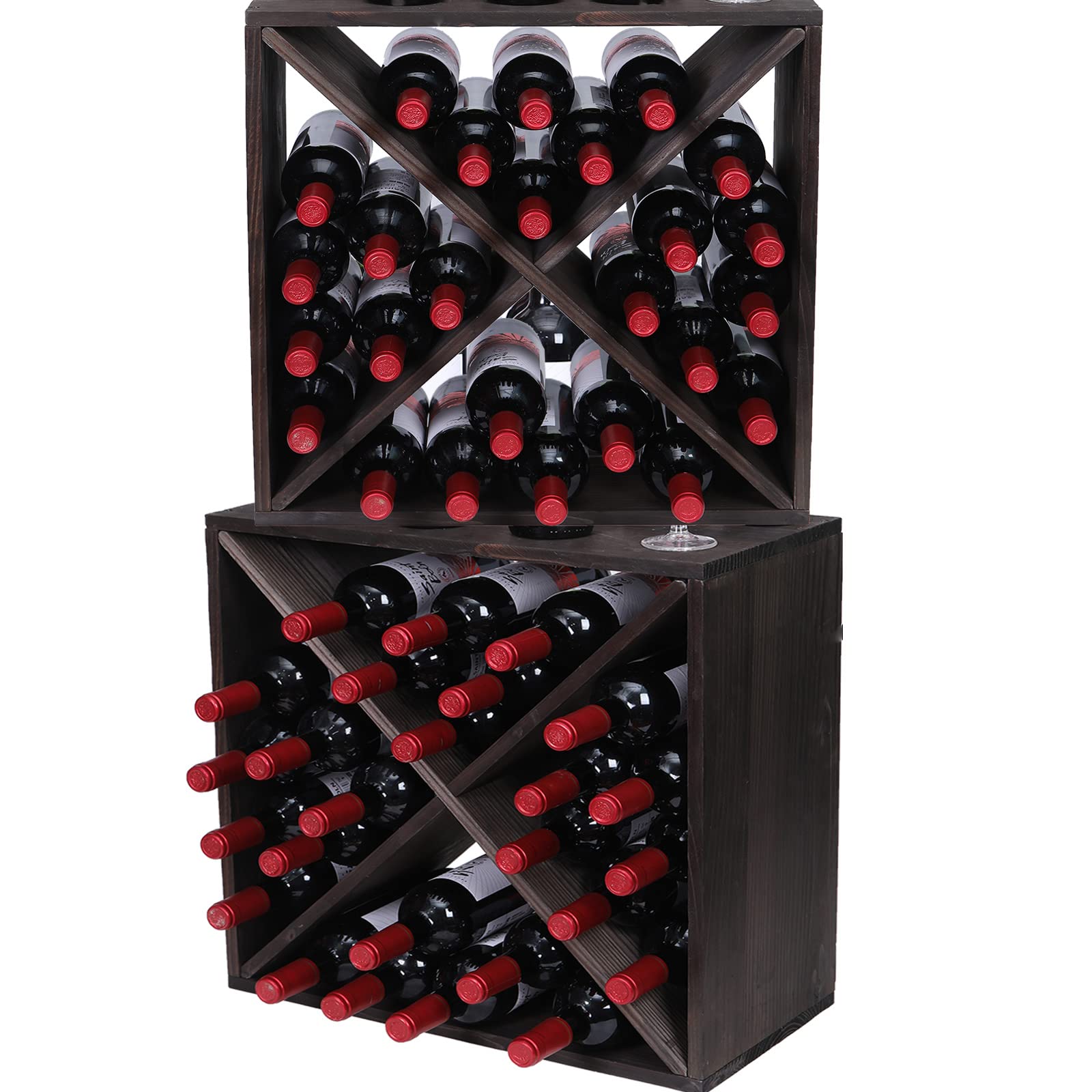 FDHUIJIA Wine Rack - Thumbnail 2