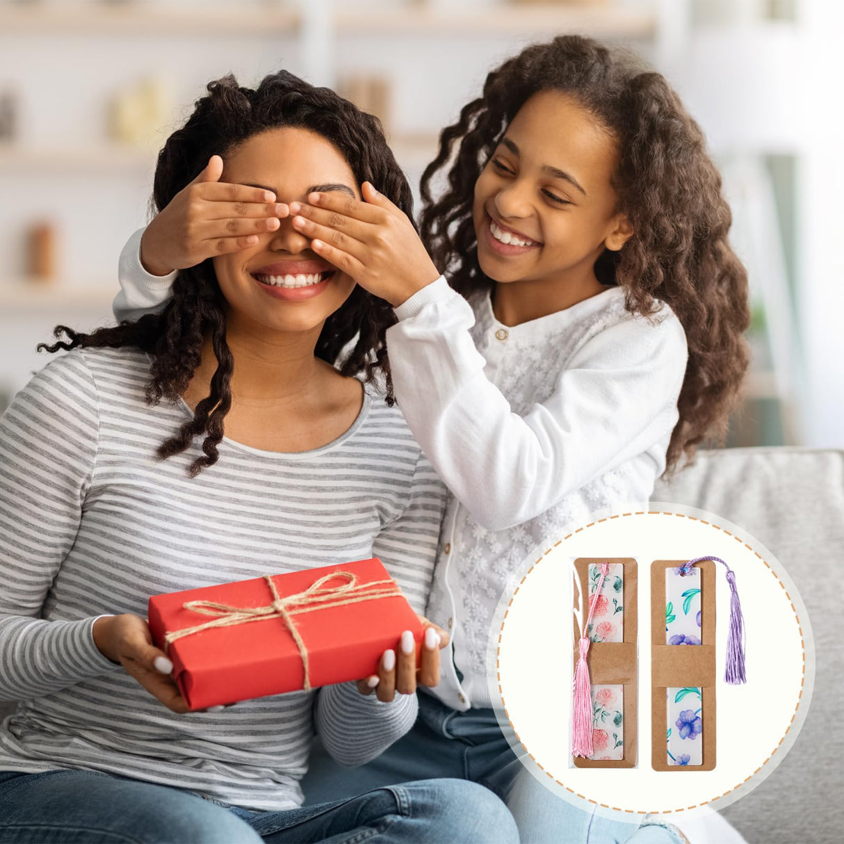 200 Pcs Bookmark Holder Set Kraft Bookmark Sleeves Transparent Self Adhesive Bag DIY Blank Bookmark Cover Display Cards for Bookmark Wrapping Small Business Packaging Supplies Party Favor Gift Honoson