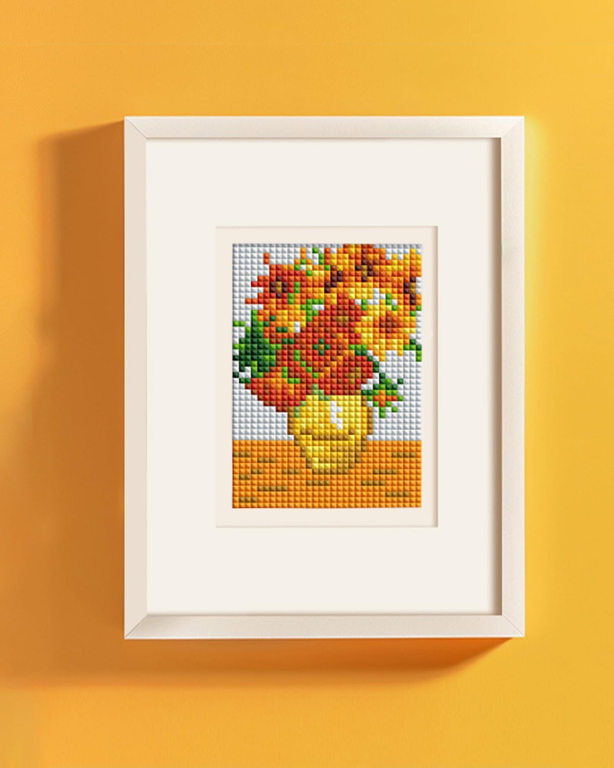 PeakLuv 12Pcs Small Diamond Art Kits Small Diamond Painting Kits, Classic Masterpiece Mini Diamond Art Kits for Beginners, Square Drill Mini Gem Painting 1-Hour Painting for Home Desktop Decor, 6X7in PeakLuv