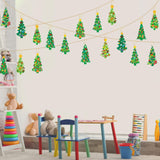 chiazllta 945Pcs DIY Christmas July Tree Craft Kit Kids Holiday Art Making Craft with Stickers, Make Your Own Christmas Bookmark Xmas Party Favor Decoration Home Classroom Game Activities chiazllta