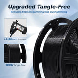 FLASHFORGE High Speed PLA Filament, 1.75mm, 500mm/s, High Speed Printing, Fast 3D Printer Filament, Robust and High Flow for Fast Printing, 2.2lbs/Spool FLASHFORGE