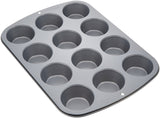 Wilton Recipe Right Muffin Pan, 12-Cup Non-Stick Muffin Pan Wilton