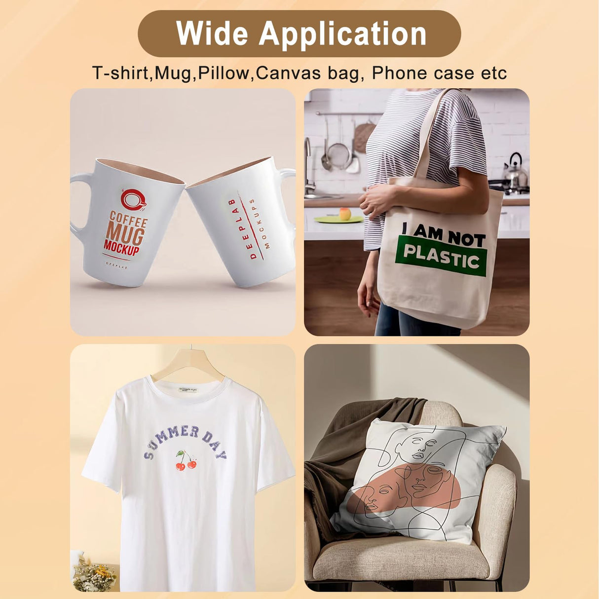 Ankink Sublimation Ink 502 522 Autofill for Epson Ecotank ET-2800 ET-2803 ET-2850 ET-2720 ET-2760 ET-4800 ET-15000 ET-2400 ET-3760 ET-4760 Heat Press Transfer on Mugs T-Shirts Anti-UV ICC-Free Ankink