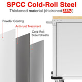 WORKPRO 52" x 20" 5-Drawer & 1-Door Rolling Tool Chest, Heavy Duty Tool Chest with Wheels, Power Strip, Locking System, Rolling Cabinet for Garage, Home & Kitchen, 1000 lbs Capacity WORKPRO