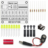 Learn to Solder Kits Soldering Practice Kit Learning Electronics Training Board tingbowie