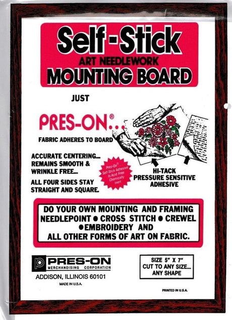 Pres-On B05S Mounting Board, 5 by 7-Inch Pres-On