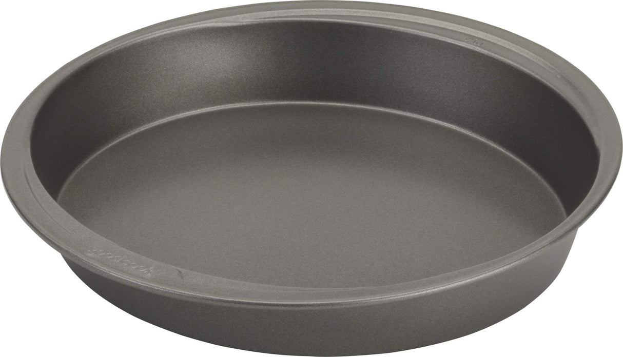 GoodCook Everyday Nonstick Steel Round Cake Pan, 9", Gray GoodCook