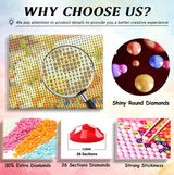 CRZMODE Christmas Diamond Art Kits for Adults,Truck Diamond Painting Kits for Adults Beginners,5D DIY Round Full Drill Gem Art Paint by Diamonds Dots Crafts Kits for Home Decor Gift 14x14inch CRZMODE