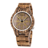 BOBO BIRD Mens Unique Engrave Wood Watches Luxury Stylish Watch Wood Strap with Bamboo Wooden Box BOBO BIRD