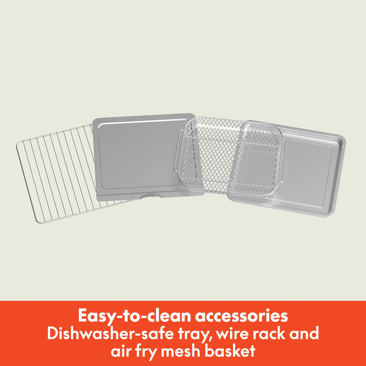 bella Air Fry Toaster Oven, 7 Preset Cooking Options, Dishwasher-Safe EverGood Coated Trays Included, 60-Minute Auto Shutoff w Audible Timer, Power Indicator Light, 1700 Watt, Surf BELLA