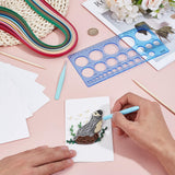 WEBEEDY 20 Sets DIY Sea Animals Theme Greeting Card Making Kit with Instruction for Adult Beginner 5 Styles Dolphins,Fish,Sea Turtles Paper Quilling Kit Summer Theme Party Decoration Gifts WEBEEDY