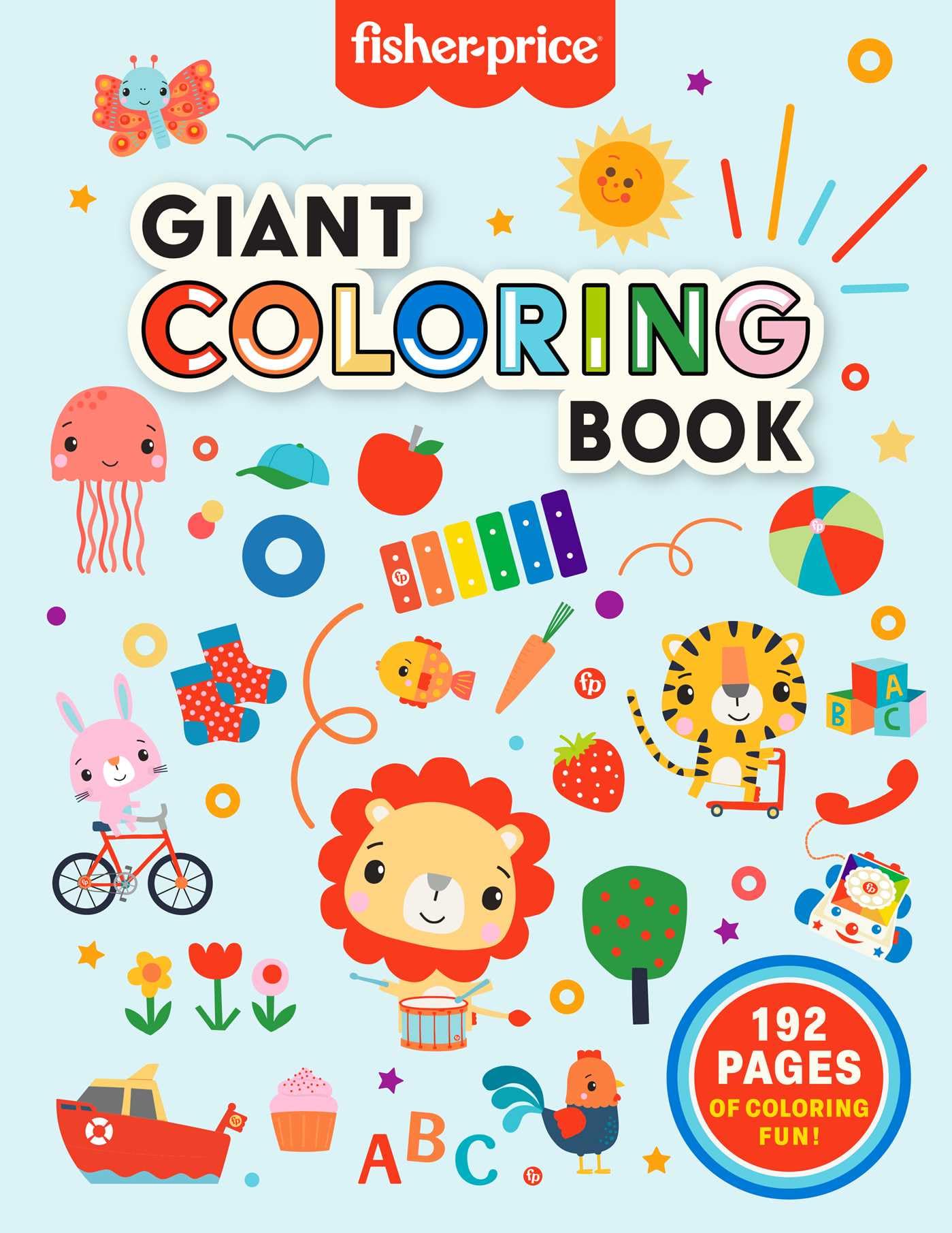 Fisher-Price: Giant Coloring Book