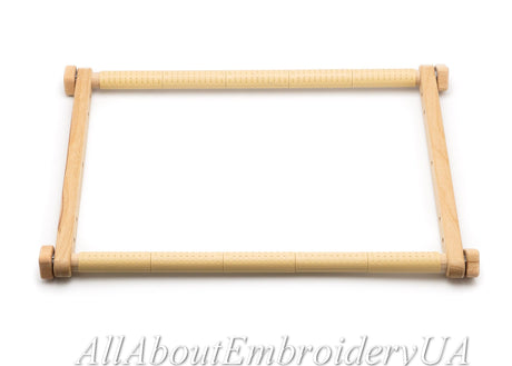 Needlepoint Embroidery Tapestry Scroll Frame Made of Organic Beech, Wooden Cross Stitch Frame, Needlepoint Holder, Stitching Frame (15.7" х 22") AllAboutEmbroideryUA