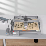 VEVOR, 20W Output Engraving Machine, 15.7" x 15.7" Large Working Area 10000mm/min Movement Speed, Compressed Spot with Rotary Roller, Laser Cutter for Wood, Metal, Acrylic, Gray VEVOR