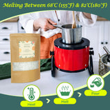 SWIGRANCE Soy Wax Pellets 5LBS / 2.27kg, Natural Soy Candle Wax Candle Making Supplies, for Making Pillars, Container and Molded Candles, Cire de SOJA SWIGRANCE