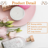 Conelist 100 Pack 2 Inch Cotton Wicks for Sand Candles Making White 100% Natural Cotton Candle Wicks, Low Smoke, No Lead and Metal for Candle Making DIY Conelist