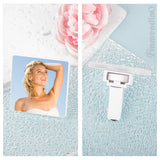 Framendino, 4 Pack Sublimation Blank Car Air Vent Clips Heat Transfer Car Outlet Perfume Clip Auto Diffuser Vent Clip Car Scent Diffuser Clip Car Exhaust Outlet Accessories Square Framendino