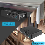 Biometric Fingerprint Safe, Slide-Away Handgun Safe for Two Pistols Storage Safe Drawer Safe for Home and Vehicle (Biometric Fringerprint Safe) NEBULIZER MACHINE