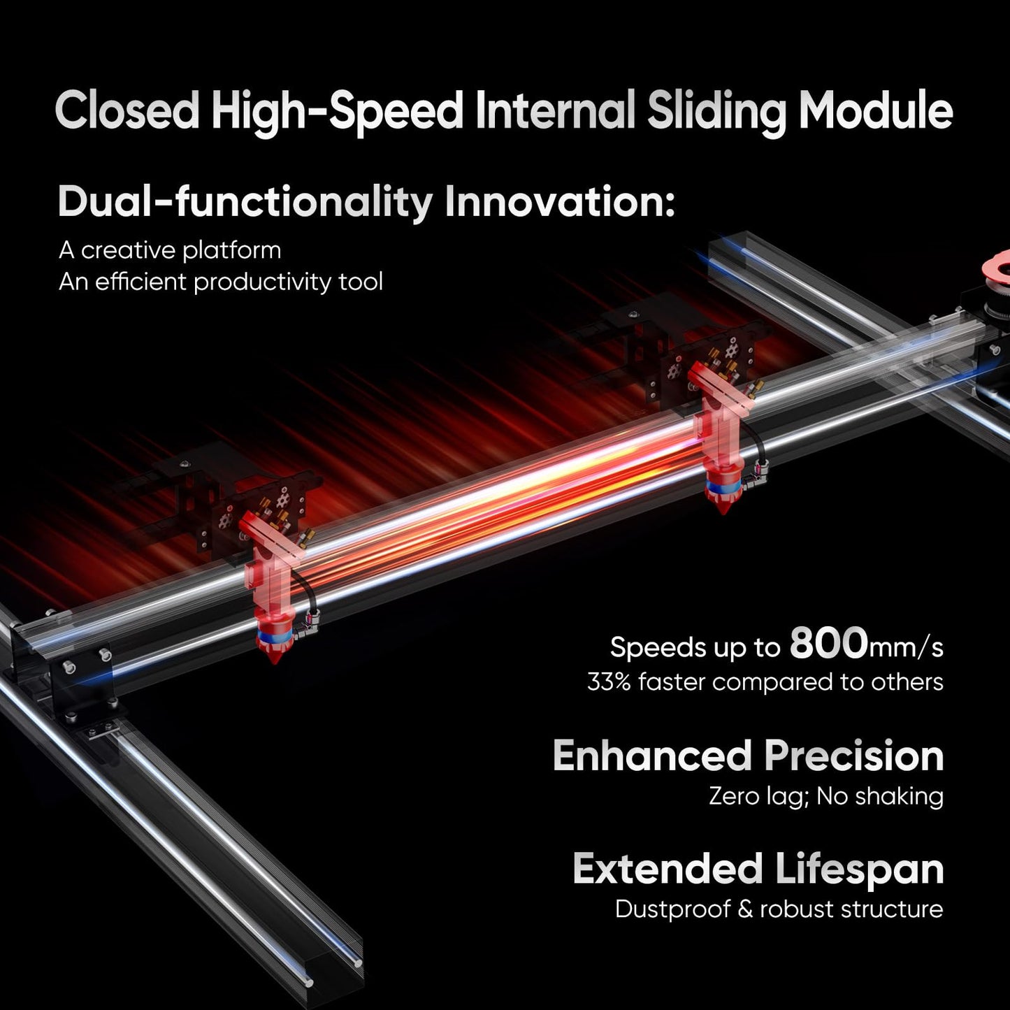 Monport 80W CO2 Laser Engraver＆Water Chiller with Lightburn,20"x28" Laser Engraving Cutting Machine with Autofocus 4 Way Pass Air Assist Bracket Commercial Laser Cutter for Wood Glass Acrylic - WoodArtSupply