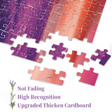 Purple Lavender Field Jigsaw Puzzle 1000 Piece, Sunset Landscape Scenery Nature Puzzles for Adults, Challenging Difficult Hard Impossible Puzzles BBOLDIN